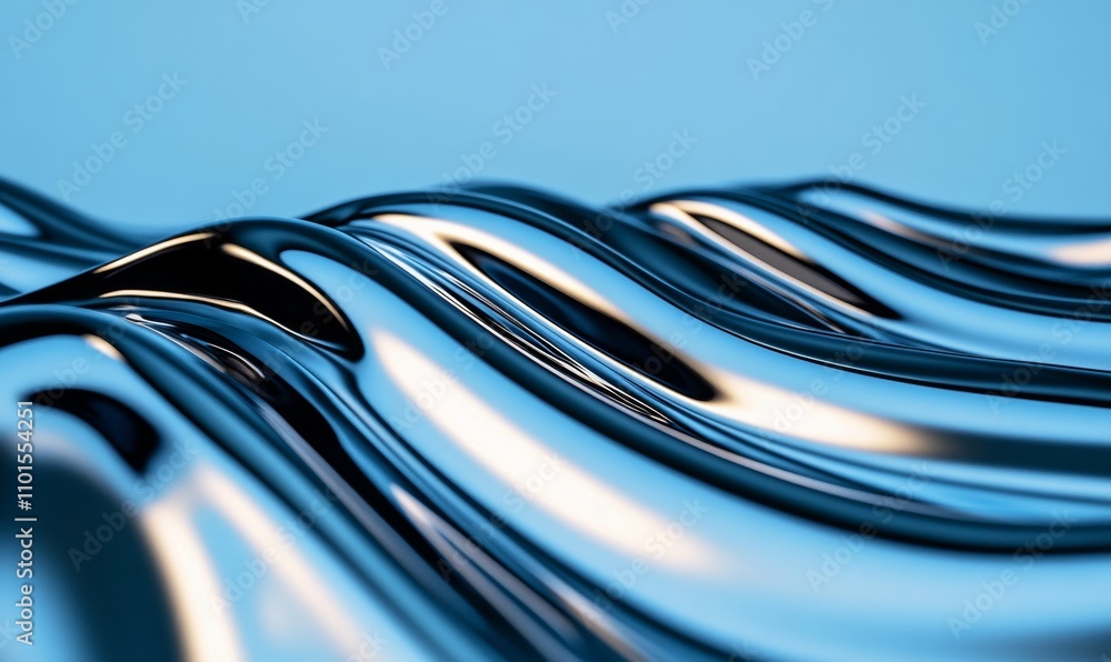 Poster engineers develop secure, scalable it solutions using top visualization tools; vibrant blues and sle