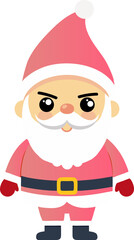 Cute Santa Claus cartoon, merry christmas