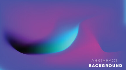 Light purple wave abstract background Gradient. The surface texture of the fabric is firm. Dark colored background with space for design.