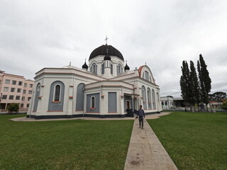 igreja são josafat em estilo ucraniano em prudentópolis, paraná 