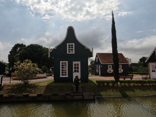 parque histórico de carambeí, museu a céu aberto com casas em estilo holandês 