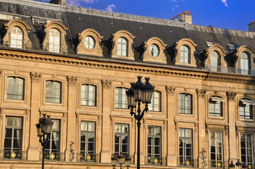 Opulent Surroundings: The Luxury of Place Vendôme of Paris, France, Europe
