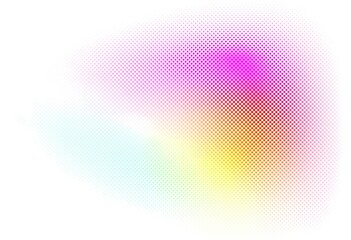 Obraz premium Abstract colorful halftone gradient background