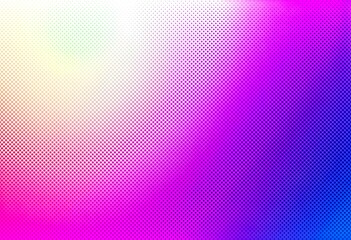 Abstract colorful halftone gradient background