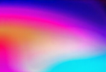 Abstract colorful halftone gradient background