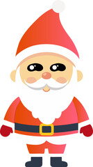 Cute Santa Claus cartoon, merry christmas