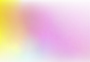 Abstract colorful halftone gradient background