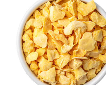 a bowl of dried fruit