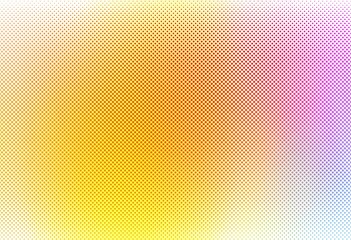 Abstract colorful halftone gradient background