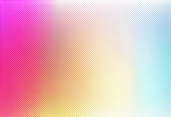 Abstract colorful halftone gradient background