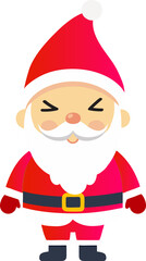 Cute Santa Claus cartoon, merry christmas