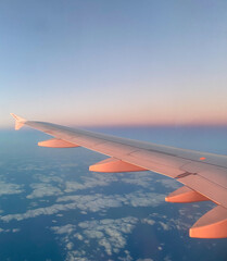 Obraz premium view from airplane window