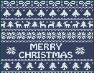 Christmas Close-up knit fabric wool yarn