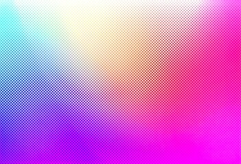 Abstract colorful halftone gradient background