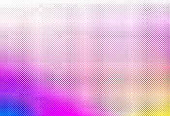 Abstract colorful halftone gradient background