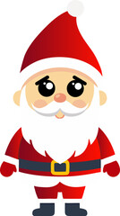 Cute Santa Claus cartoon, merry christmas