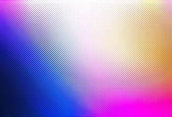 Abstract colorful halftone gradient background