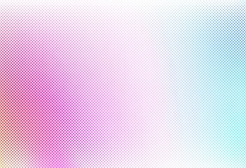 Abstract colorful halftone gradient background