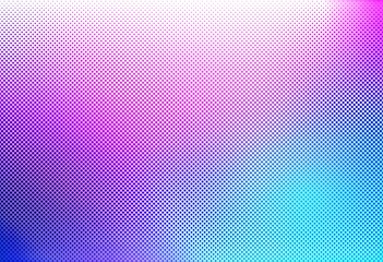 Abstract colorful halftone gradient background