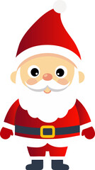 Cute Santa Claus cartoon, merry christmas