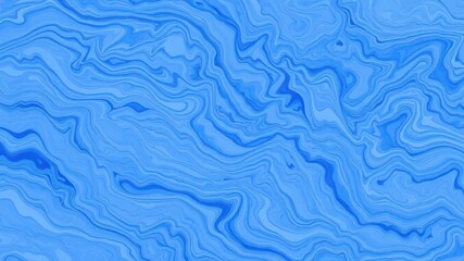 Fototapeta premium Soft and flowing marbled texture in shades of blue and white resembling swirling waves, abstract, soft