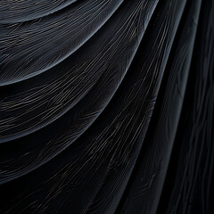Elegant and Subtle Black Textured Background with Professional Sharp Lines and Curves Ideal for Design, Branding, and Modern Artwork Applications