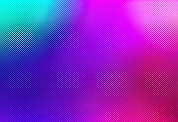 Abstract colorful halftone gradient background