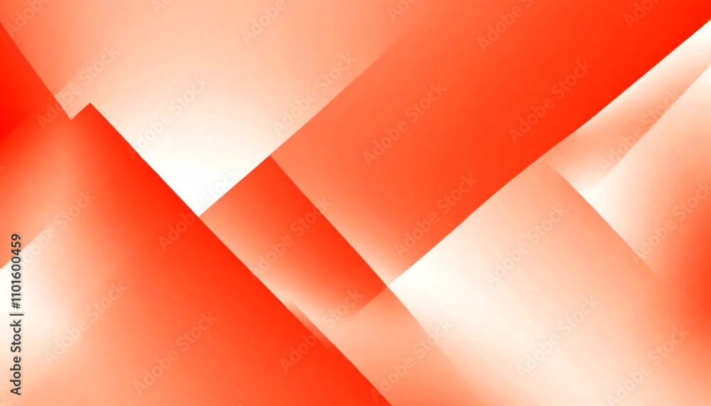 Poster vibrant abstract patterns with dynamic red tones and light playfulness