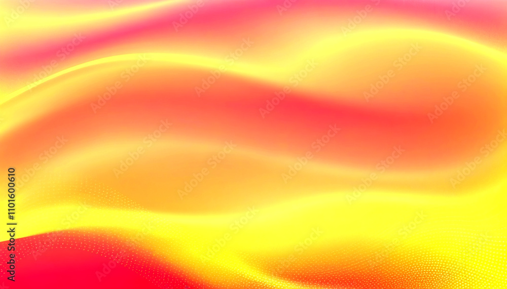 Poster vibrant swirls of red and yellow create a stunning abstract visual effect