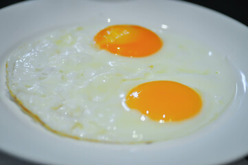 fried egg or sunny side up egg