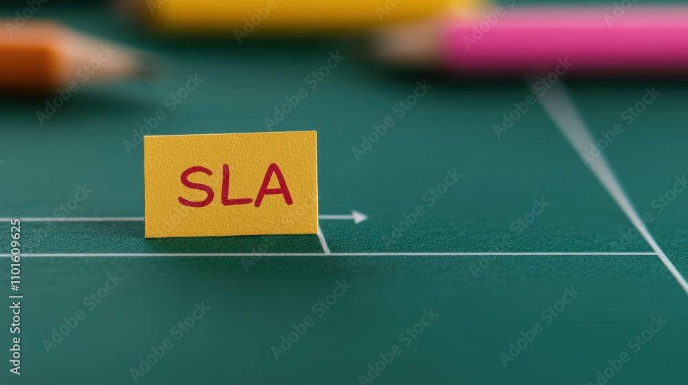 Poster sla overview management techniques for office spaces and professional environments