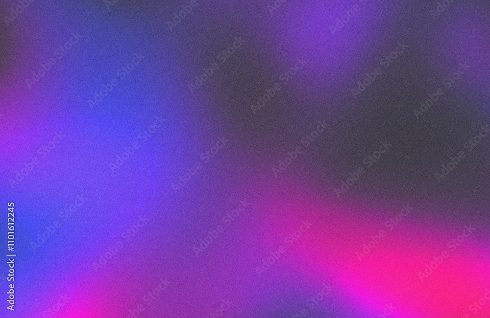 Wall mural dark grainy gradient abstract background,, color blending effect, aesthetic soft texture
