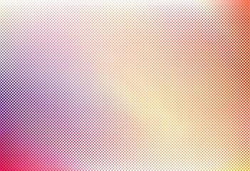 Abstract colorful halftone gradient background