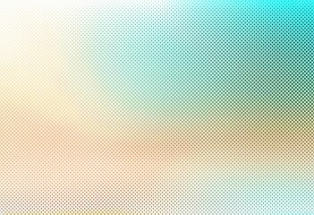 Abstract colorful halftone gradient background