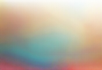 Abstract colorful halftone gradient background