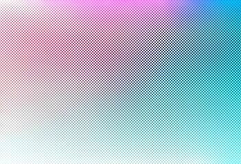 Abstract colorful halftone gradient background