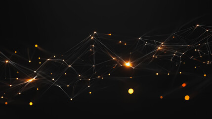 abstract professional business team people innovation connection of line from nail node to node on map background , networking concept