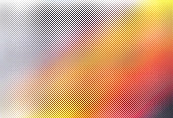 Abstract colorful halftone gradient background