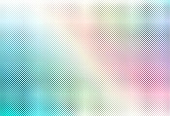 Abstract colorful halftone gradient background