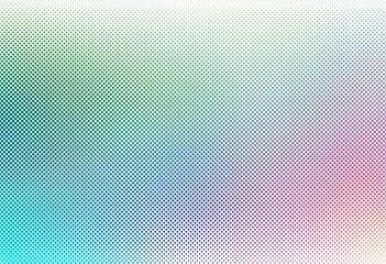 Abstract colorful halftone gradient background