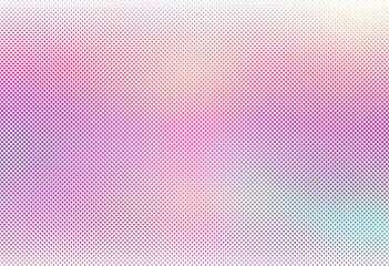 Abstract colorful halftone gradient background