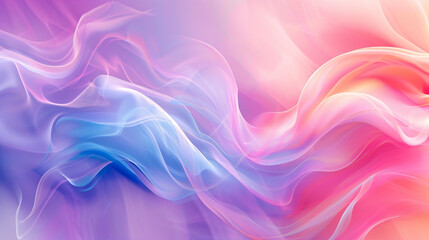 Fototapeta premium Abstract light background with a soft gradient and smooth motion effect.