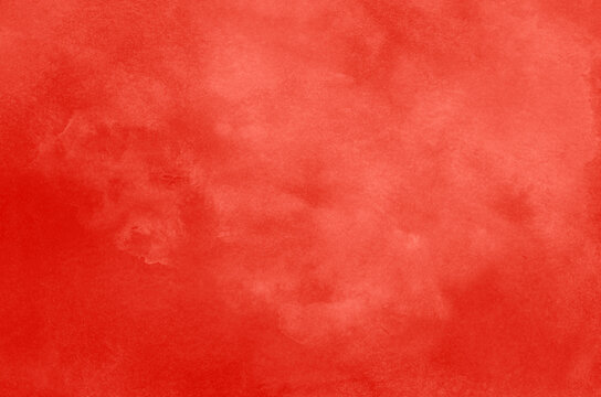 Abstract red watercolor background texture