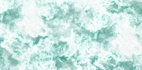 Painting abstract monochrome Hand drawn wet background in vintage style. Seamless Aqua Organic  Textile. Turquoise background reminiscent of cement wall texture with old grunge