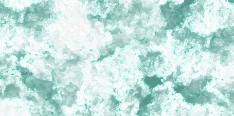 Fototapeta premium Painting abstract monochrome Hand drawn wet background in vintage style. Seamless Aqua Organic Textile. Turquoise background reminiscent of cement wall texture with old grunge