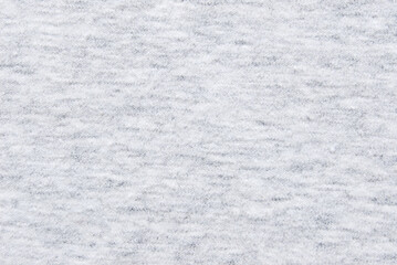 Soft light gray melange fabric texture or background