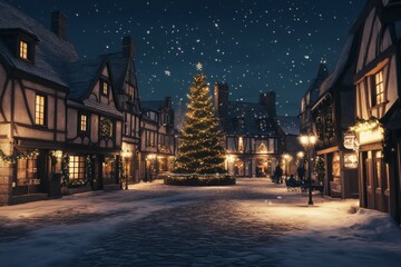 Magical St. Stephen's Day Village Square