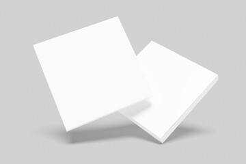 Square Magazine Mockup