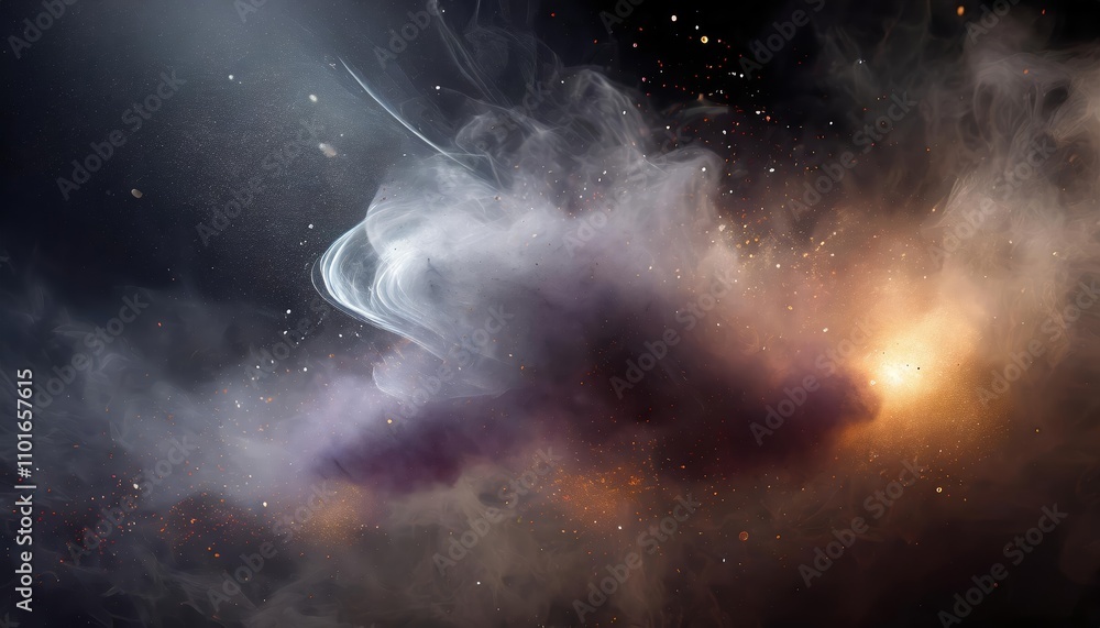 Poster dynamic smoke and dust effect overlays for artistic photography and graphic design. enhance visuals 