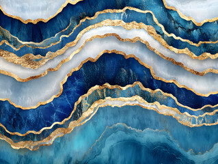 Abstract fluid art composition modern interior digital artwork sophisticated space close-up view contemporary design concepts